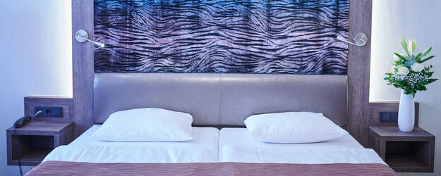 Bett im Forsters Posthotel