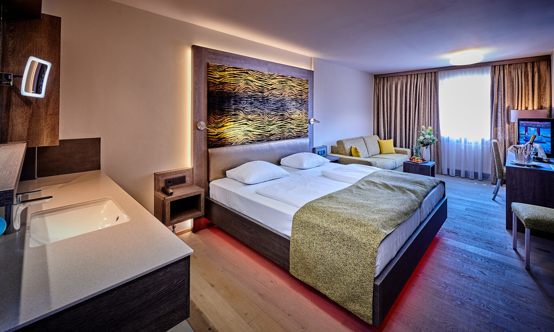 Zimmer im Posthotel Forsters