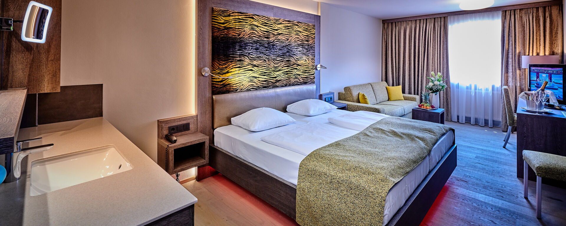 Zimmer im Posthotel Forsters